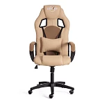 Кресло DRIVER (22), кож/зам/ткань, бежевый/бронза, 36-34/TW-21 | изображение 4