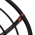 Диван MAMASAN/МАМАСАН 23/02 W/с подушкой, подушка 182х119 см, 169х102х80 см, Antique brown (античный черно-коричневый), ткань, коричневый, 3М7 | изображение 10