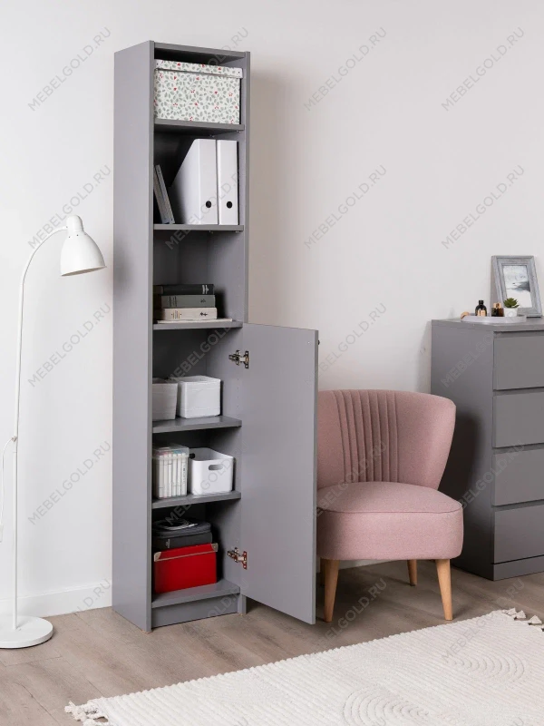 Дверь для стеллажа Варма Стэнд Дор 96 39х96х1,6, серая | изображение 5