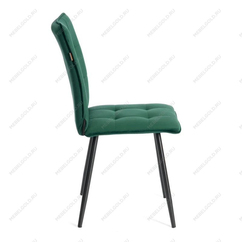 Стул обеденный Bari, LT, велюр, Deep Forest (изумруд), 41х55х89 см | изображение 1