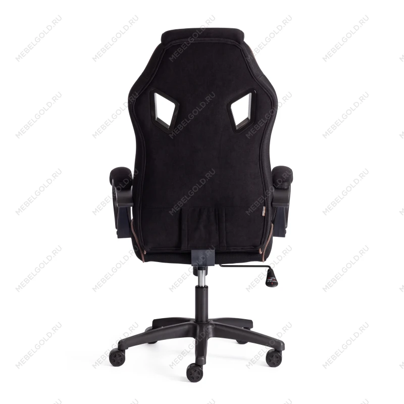 Кресло PILOT (24), флок/ткань, черный/черный/коричневый, 35/TW-11/6 | изображение 3