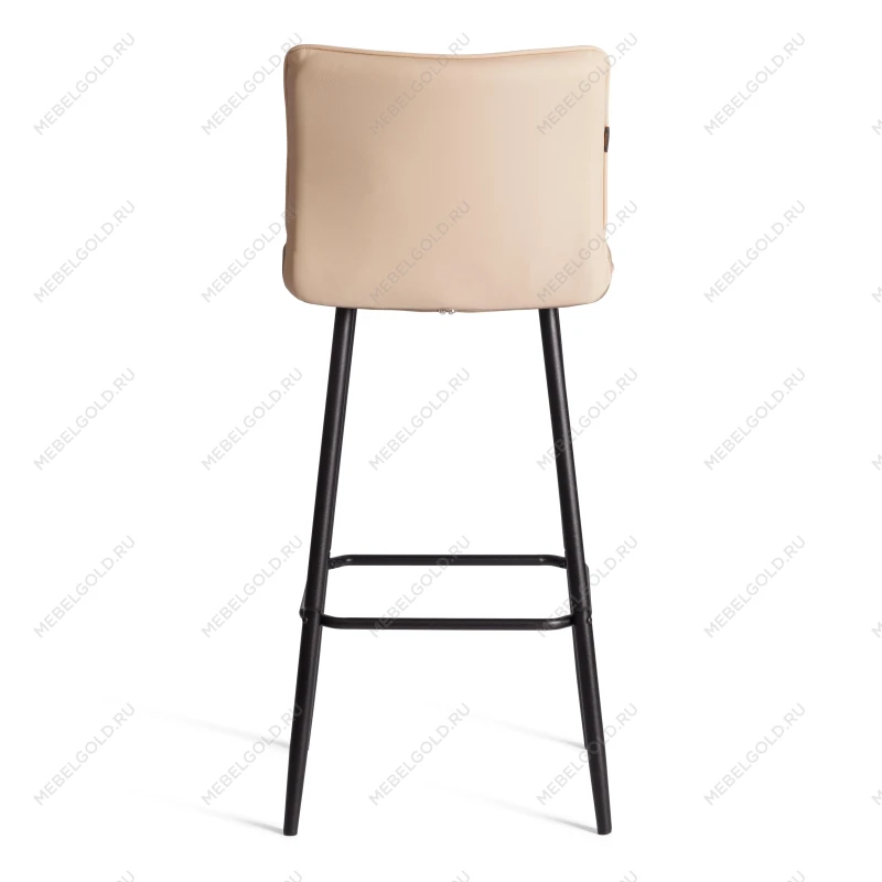 Барный стул Bari/Бари, экокожа, бежевый, 45х56х110 см | изображение 3