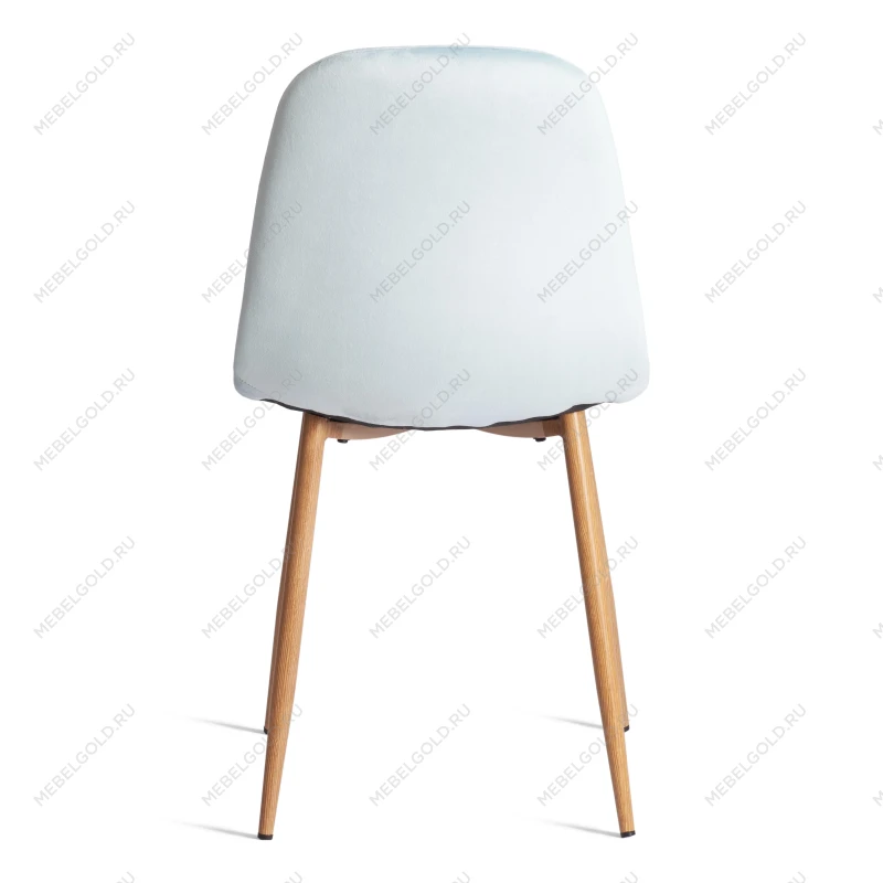 Стул BREEZE (mod. 4724), Велюр/металл, 44 х 53 х 87 см, Aquamarine (аквамарин) HLR16 / натуральный | изображение 3