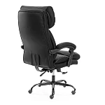 Кресло Chief metalBL, кож/зам/ткань, черный/черный стеганный/черный, 36-6/36-6/TW-11 | изображение 3