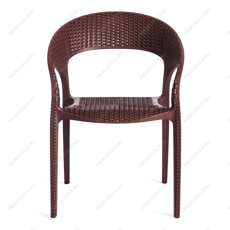 Кресло TINTO (mod. PC59), пластик,  60 х 63 х 83 см, Brown (коричневый) 14 | изображение 4