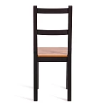 Стул Соната/Sonata chair, массив сосны, 41х50х95 см, антик/чёрный | изображение 3