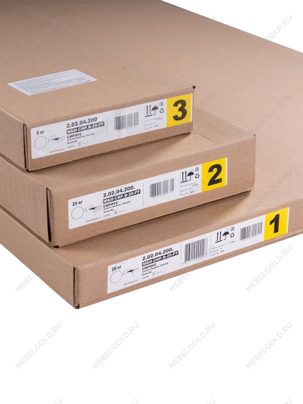 Кровать двуспальная Сириус, 160х200 см, белая | изображение 14