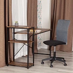 Кресло START, флок/ткань, черный/серый, 35/W-12 | изображение 11