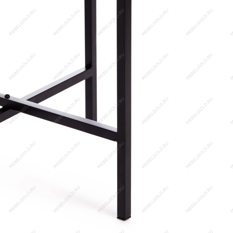 Столик кофейный Secret De Maison BLOOM ( mod. 11873-B ), алюминиевый сплав, 46*46*51 см, черный/античная медь | изображение 6