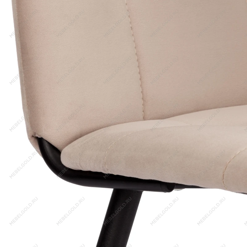 Стул обеденный Asti, велюр, молочный/черный, (Porsche 2) | изображение 8