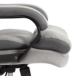 Кресло Duke metal BL, велюр, серый, 29/TW-12 | изображение 8