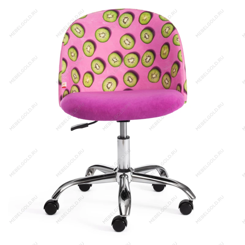 Кресло MELODY, ткань/флок, фиолетовый, Botanica 06 kiwi/138 | изображение 4