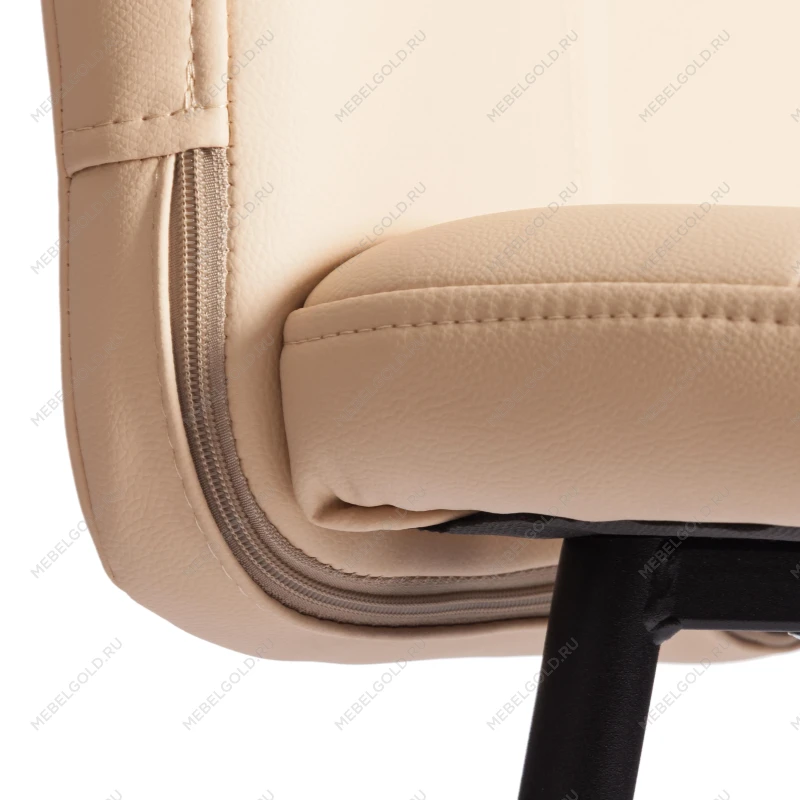 Барный стул Medeo/Медео, экокожа, бежевый, 45х56х113 см | изображение 7