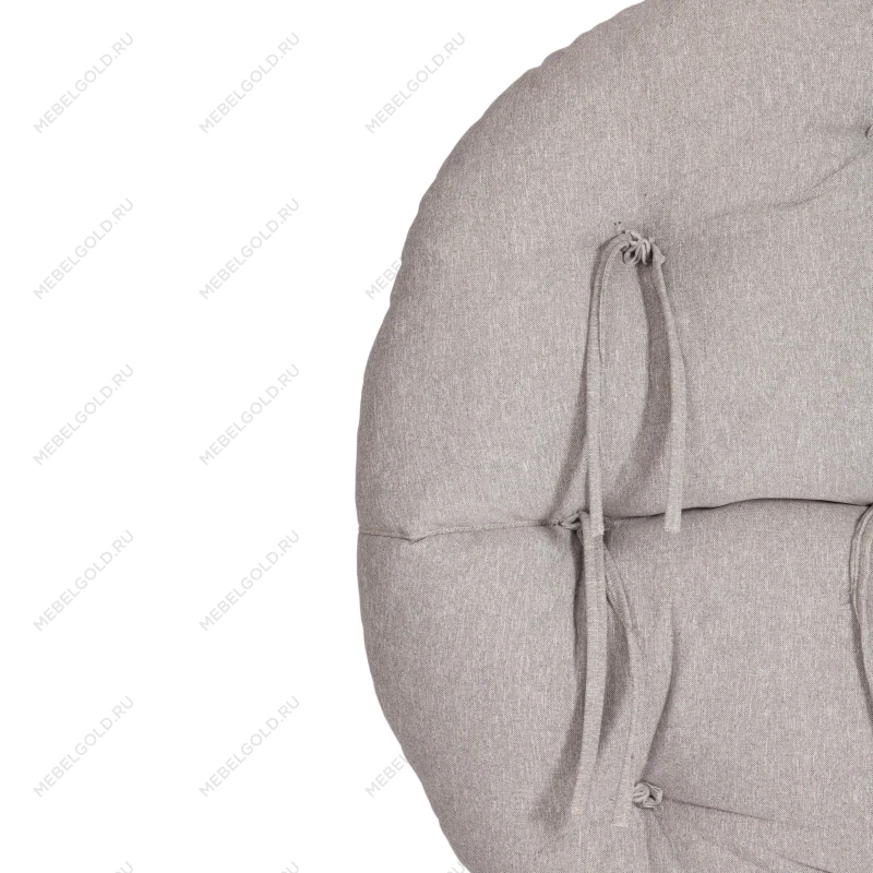 Кресло CLOUDE, рогожка/металл, 97х98х90-96см, серо-бежевый, 3M 16/2 | изображение 10