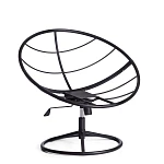 Кресло CLOUDE HOME, рогожка/металл, 97х98х90-96см, коричневый, 3М7-147 | изображение 1