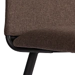 Стул обеденный La Rousse, NEW, ткань рогожка, коричневый/черный, 3М7-147, 45x55x93 см | изображение 8