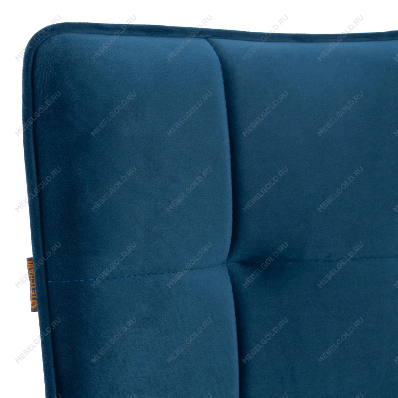 Стул обеденный Bari, LT, велюр, Dark blue (темно-синий), 41х55х89 см | изображение 7