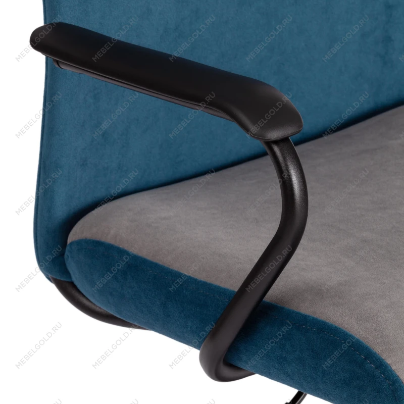Кресло FLY, флок, серый/синий, 29/32 | изображение 6