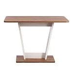 Стол обеденный TIBI нераздвижной, ЛДСП, 68,6 х 110 х 75 см, Дуб Канзас/Пепел | изображение 2