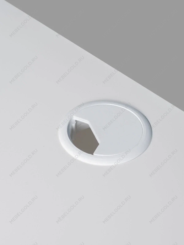 Стол письменный детский Пикси 120х75х57, белый (робкий подснежник) | изображение 5