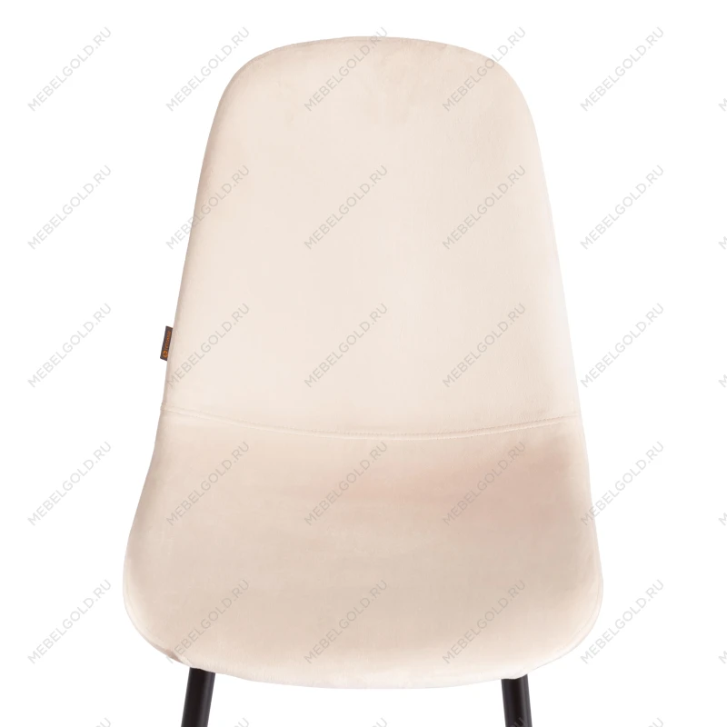 Стул BREEZE (mod. JSC-58), Велюр/металл, 44 х 53 х 86 см, beige (бежевый) HLR2 / черный | изображение 5