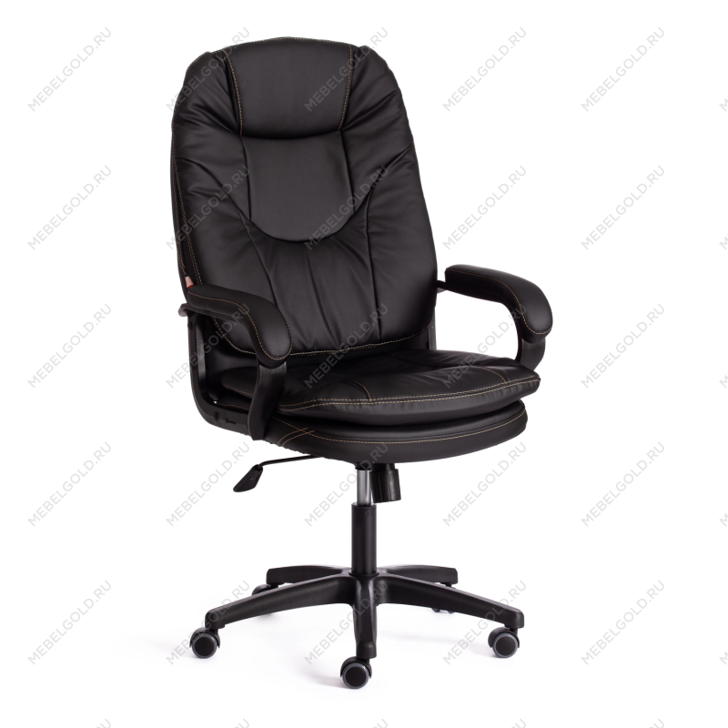 Кресло COMFORT LT (22), кож/зам, черный, 36-6