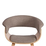 Стул VIMTA (mod.8021), дерево / ткань, 69х56х77 см, натуральный/бежевый, Aimcasa 5 | изображение 5