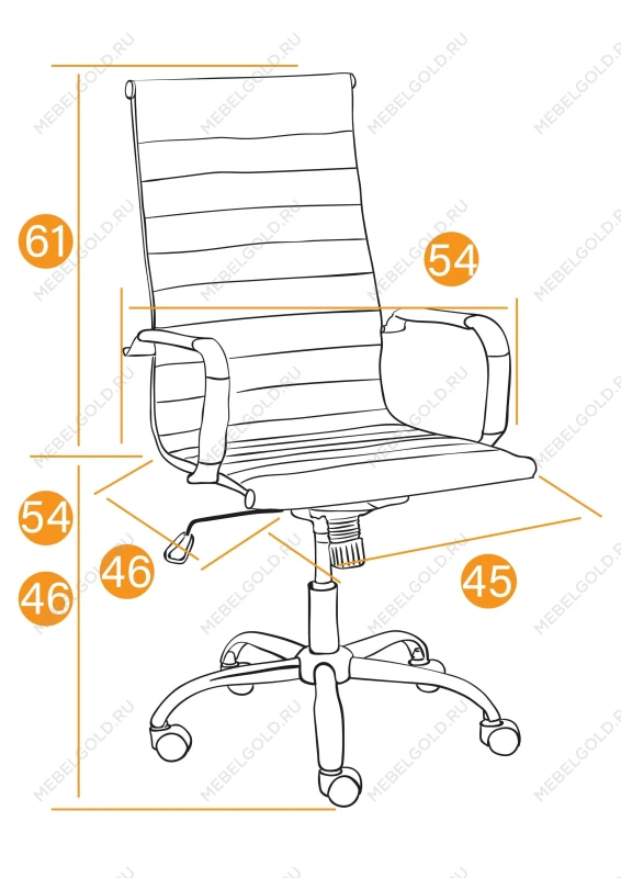 Кресло URBAN, флок, серый, 29 | изображение 15