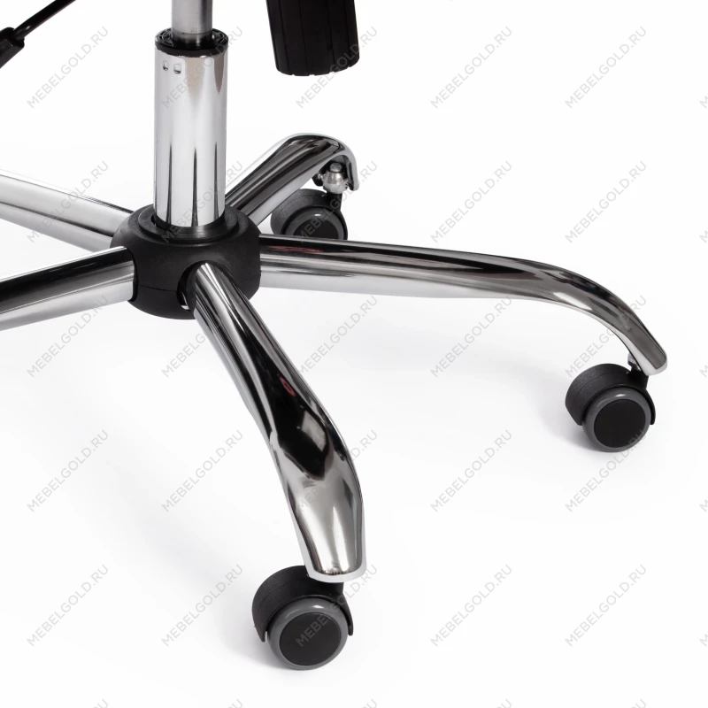 Кресло BERGAMO хром (22), флок, бежевый, 7 | изображение 13