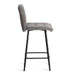 Полубарный стул Medeo/Медео, велюр, серый, 29, 42х56х102 см | изображение 1
