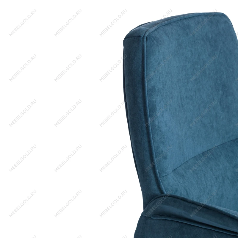 Кресло YORK, флок, синий, 32 | изображение 9