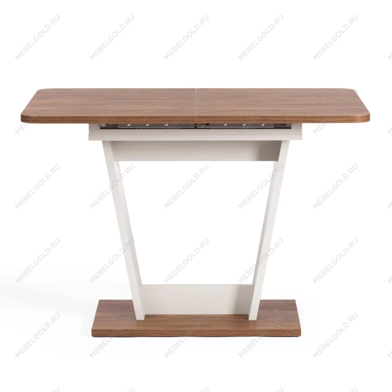 Стол обеденный FOX раздвижной, ЛДСП, 68.6x110-145x75 см, Дуб Канзас/Пепел | изображение 2