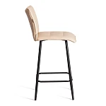 Полубарный стул Bari/Бари, экокожа, бежевый, 42х55х99 см | изображение 1