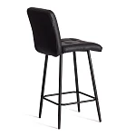 Полубарный стул Medeo/Медео, экокожа, черный, 42х56х102 см | изображение 2