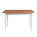 Стол Соната Люкс/Sonata Lux table, 120х75х75 см, массив сосны, антик/белый, 120х75х75 см | изображение 1