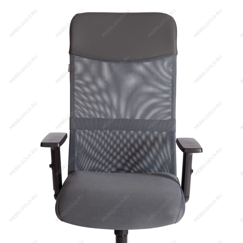 Кресло PRACTIC PLT, ткань/кож/зам, серый/металлик, TW-12/W-12/36 | изображение 5