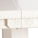 Стол COPPOLA, бук, мдф, 140+40x80x77см, Ivory white | изображение 12