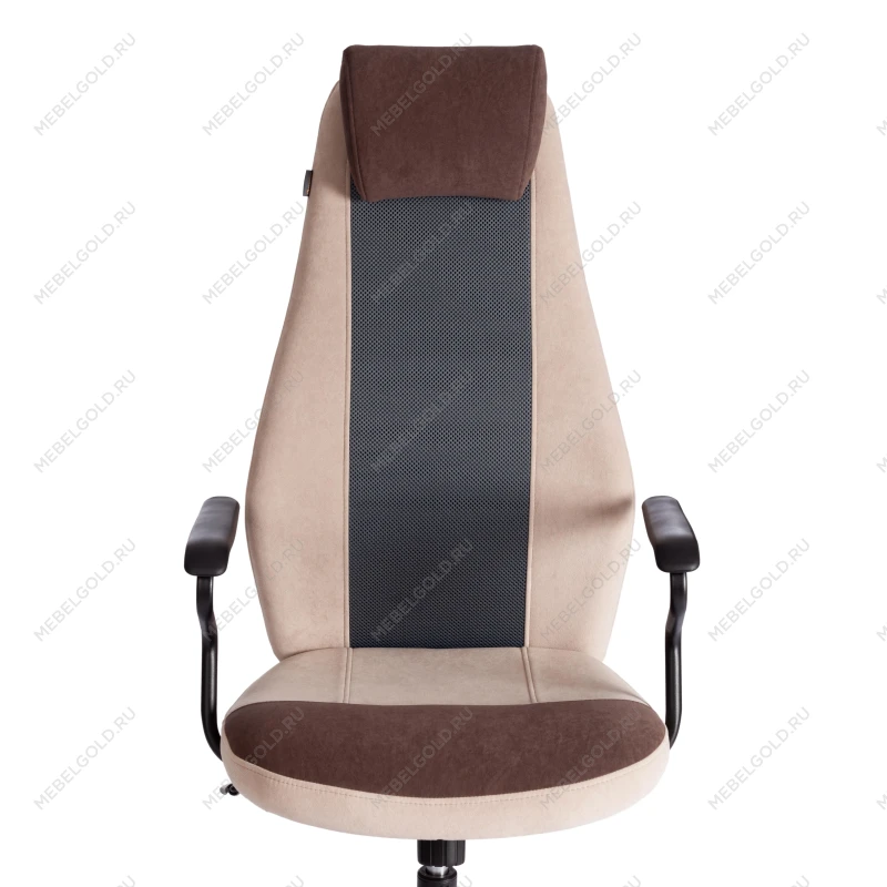 Кресло AVIATOR, флок, ткань, коричневый/бежевый/серый, 6/7/W-12 | изображение 5
