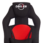 Кресло DRIVER (22), ткань, черный/красный, 2603/TW-08 | изображение 6