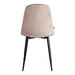 Стул BREEZE (mod. JSC-58), Велюр/металл, 44 х 53 х 86 см, coffee (кофейный) HLR 9 / черный | изображение 3