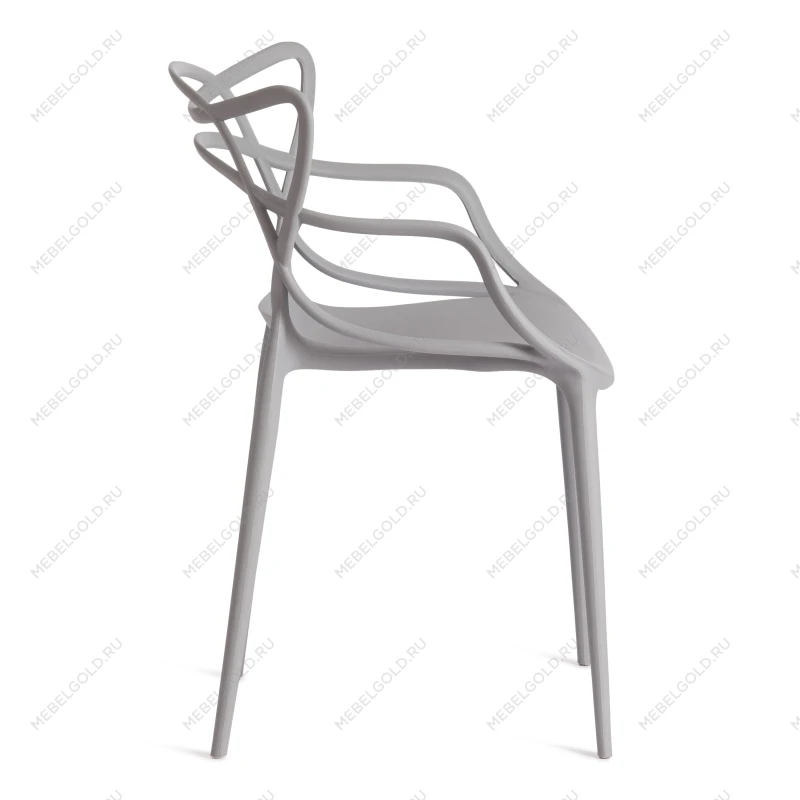 Стул Cat Chair (mod. 028), пластик, 53 x 59 x 82,5 см, темно-серый (Dark grey NX-GR-20) | изображение 1