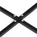 Стул обеденный La Rousse, NEW, велюр, серый/чёрный, 29, 45х55х93 см | изображение 10