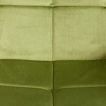 Стул ABRUZZO ( mod. 8060 ), металл/велюр, 54 х 62 х 83 см, зеленый (HLR 54)/черный | изображение 6