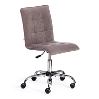 Кресло ZERO, велюр Clermon, св. -серый, 60