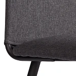 Стул обеденный La Rousse, NEW, ткань рогожка, тёмно-серый, F68, 45х55х93 см | изображение 6