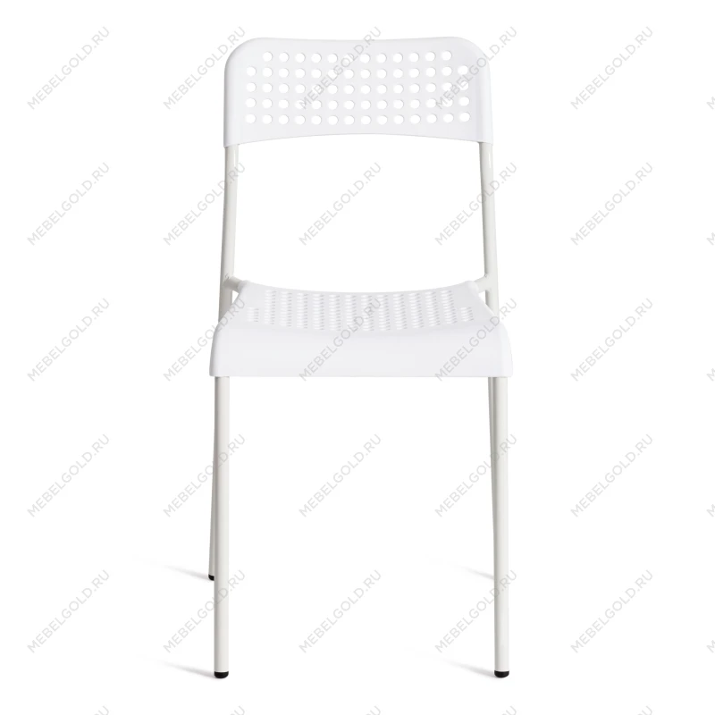 Стул ADDE (mod. C-049), металл/пластик, 39 х 49 х 78 см, White(белый) разборный | изображение 4