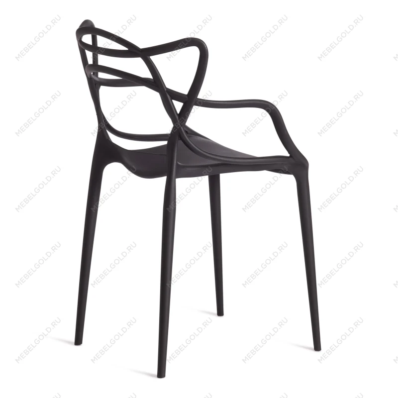 Стул Cat Chair (mod. 028), пластик, 53 x 59 x 82,5 см, черный (Black 3010) | изображение 2