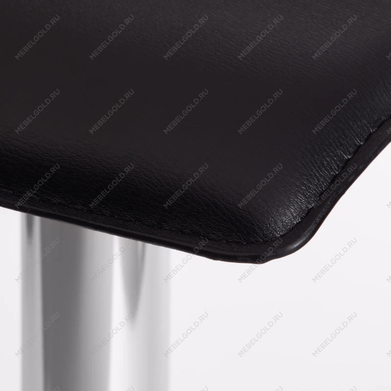 Стул барный KOST (mod. KY509), металл, экокожа, 38*39*63-84 см, черный/хром | изображение 5
