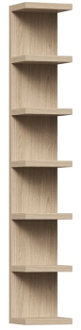 Полка настенная Фора, 30х189х27 см, дуб беленый