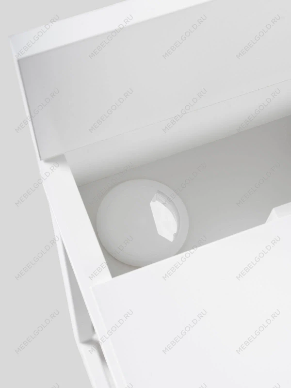 Стол письменный на металлических ножках Ингар Д 100x48x76, белый | изображение 15